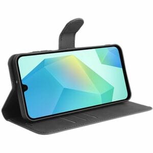 Just in Case Carrying Case (Wallet) Samsung Galaxy A16 Smartphone - Black - Scratch Resistant, Bump Resistant, Drop Resistant