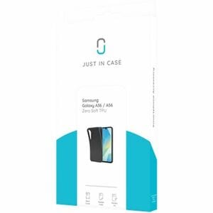 Just in Case Case for Samsung Galaxy A36, Galaxy A56 Smartphone - Black - Scratch Resistant, Bump Resistant, Wear Resistan