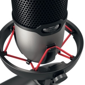 Microfono CHERRY UM 6.0 Advanced - Cavo - Argento, Nero - 2,50 m - 20 Hz a 20 kHz - Cardioid, Omni-directional - Supporto 