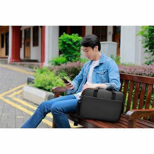 Dell EcoLoop Pro Carrying Case (Briefcase) for 38.10 cm (15") to 39.62 cm (15.60") Dell Notebook - Black - Weather Resista