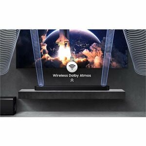 Samsung HW-Q900F 7.1.2 Bluetooth Smart Sound Bar Speaker - 500 W RMS - Google Assistant, Bixby, Alexa Supported - Titan Bl