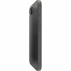 Spigen Liquid Air Case for Apple iPhone 16e Smartphone - Geometric pattern, Textured - Marble Grey - Drop Resistant, Finge
