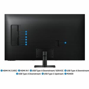 Moniteur LCD Smart Samsung S43FM702UU 43" Class 4K UHD - 16:9 - Noir - 109,2 cm (43") Viewable - Résolution 3840 x 2160