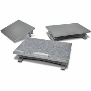 Kensington SoleMate Pro Fußstütze - 90 mm - 120 mm Verstellbare Höhe - 18° Neigung - Stoff