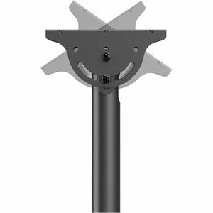 Neomounts Ceiling Mount for TV - Black - Height Adjustable - 2 Display(s) Supported - 58.4 cm to 109.2 cm (43") Screen Sup