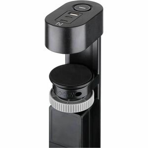Neomounts VOLT DS22-840BL6 Power Outlet - 3 x Power Receptacles - 230 V AC Clamp Mount, Desktop, Under Table - Black - Pla