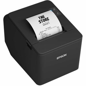 Epson TM-T20IV (101) POS System, Hospitality Direct Thermal Printer - Monochrome - Receipt Print - USB - Serial - UK - Wit