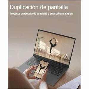 LG gram 17Z90T-G 17Z90T-G.AD88B 43.2 cm (17") Notebook - WQXGA - Intel Core Ultra 7 255H - 32 GB - 1 TB SSD - Spanish Keyb
