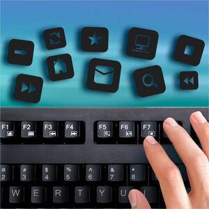 Adesso EasyTouch AKB-425UB Keyboard - Cable Connectivity - USB Interface - TouchPad - English (US) - Black - Membrane Keys