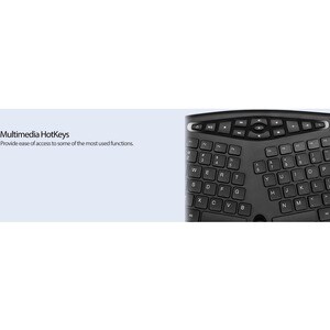 Adesso Tru-Form 160 Rugged Keyboard - Cable Connectivity - USB Interface - Scroll Wheel - English (US) - Black - Membrane 