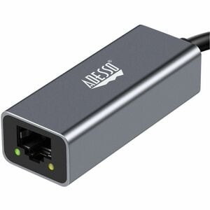 Adesso AUH-5000 Gigabit Ethernet Adapter for Mac, Notebook, Desktop Computer, Tablet, Smartphone, Switch, iPhone - 1000Bas