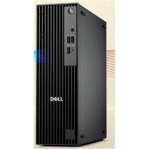 Dell Pro QCS1250 Desktop Computer - Intel Core Ultra 5 235 - vPro Technology - 16 GB - 256 GB SSD - Slim PC - Standard Bla
