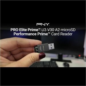 Carte microSDXC PNY PRO Elite Prime - 1 To - Classe 10/UHS-I (U3) - V30 - 1 - 200 Mo/s en Lecture - 150 Mo/sSpaceen Écritu
