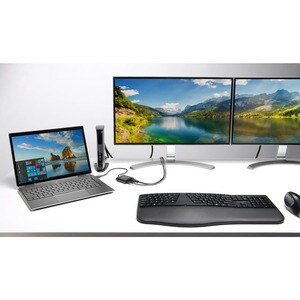 Kensington Teclado Pro Fit inalámbrico con descansamuñecas, Bluetooth / 2.4 GHz