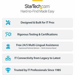 StarTech.com 4-Port USB Type-C PCIe Card, USB 3.2 10Gbps, USB-C PCI Express Expansion Card, 4x Independent USB Controllers