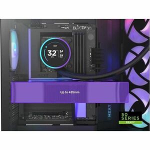 NZXT H9 Flow CM-H92FB-R1 Computer Case - ATX Motherboard Supported - Mid-tower - Tempered Glass, Steel, Galvanized Cold Ro