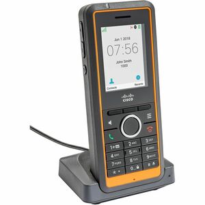 Cisco 6825 Telefone IP - DECT, Bluetooth - Montagem em parede, Tabletop - 2 x Total Line - VoIP - 5,1 cm (2") LCD TFT