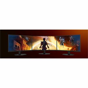 AOC AGON 25G42E 25" Class Full HD Monitor LED para jogos - 16:9 - Preto, Vermelho - 62,2 cm (24,5") Viewable - Fast IPS - 