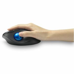 Kensington Pro Fit Ergo TB450 Desplazamiento mediante bola (Trackball) - Frecuencia Bluetooth/Radio - USB - Óptico - 7 Bot