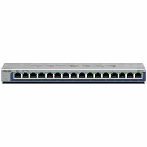 Netgear 16-Port Gigabit Ethernet Unmanaged Switches - 16 Ports - Gigabit Ethernet - 10/100/1000Base-T - 2 Layer Supported 