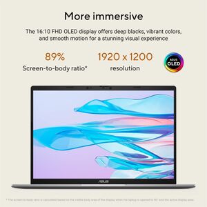 Asus Vivobook S16 M3607HA-RP011W 40.6 cm (16") Notebook - WUXGA - AMD Ryzen 5 220 - 16 GB - 512 GB SSD - Hungarian Keyboar