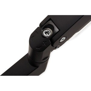 Roline Clamp Mount for LCD Monitor - Black - 1 Display(s) Supported - 15 kg Load Capacity - 75 x 75, 100 x 100 - Aluminium