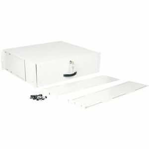 Roline Keyboard Drawer - 3U - 130 mm Height x 485 mm Width x 400 mm Depth - Grey, Light Grey - Steel