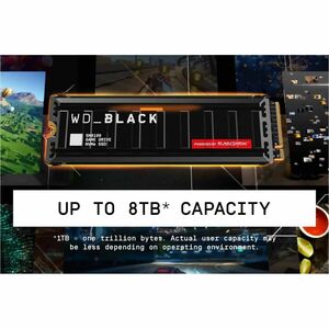 WD Black Solid State-Laufwerk - M.2 2280 Intern - 2 TB - PCI Express NVMe (PCI Express NVMe 5.0 x4) - Workstation, Noteboo
