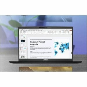 MSI Modern 15 H C2RM Modern 15 H C2RMTG-406US 15.6" Touchscreen Notebook - Full HD - 60 Hz - Intel Core 9 270H - 32 GB - 1