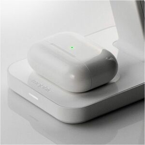 mophie snap+ Induction Charger - White - For Qi2-enabled Device, AirPod, iPhone - Fast Charging, Magnetic, Magnetic Alignm