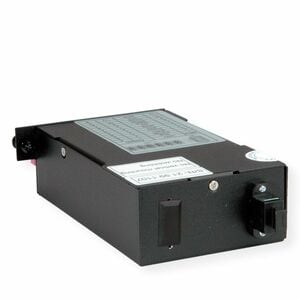 Value 12 Anschluss/AnschlüsseGlasfaserplatte - Glasfaserleitung - Schwarz - 6 x Duplex