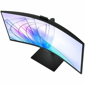 Samsung ViewFinity S34C652VEU 34" Class Webcam UWQHD Curved Screen LED Monitor - 21:9 - Black - 86.4 cm (34") Viewable - V