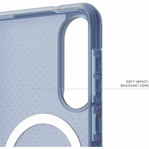 Urban Armor Gear DOT Rugged Case for Samsung Galaxy S25 Edge Smartphone - Cloud Blue - Scratch Resistant, Drop Resistant, 