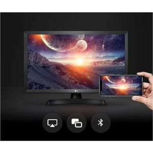 Smart LED-LCD TV LG 24TQ510S-PZ - 59,9 cm - HDTV - Nero, Grigio iron - Edge LED Luce posteriore - HbbTV, AirPlay, Netflix,