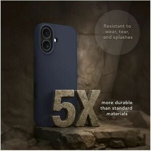 dbramante1928 ApS Roskilde Case for Apple iPhone 17 Smartphone - Deep Water - Soft-touch - Stain Resistant, Scratch Resist