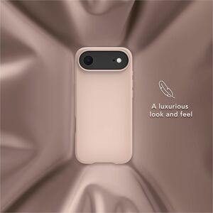 dbramante1928 ApS Roskilde Case for Apple iPhone Air Smartphone - Pink Sand - Soft-touch - Scratch Resistant, Stain Resist