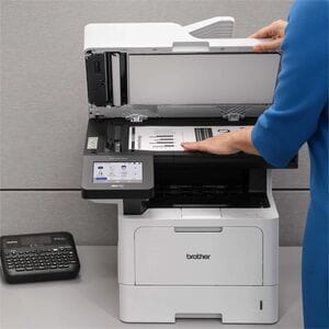 Brother MFCL5915DW Laser Multifunction Printer - Monochrome - 50 ppm Mono Print - 1200 x 1200 dpi Print - Automatic Duplex
