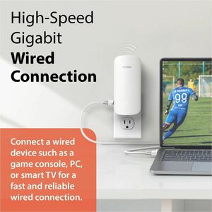 D-Link AQUILA PRO AI E30 Dual Band Wi-Fi 6 IEEE 802.11a/b/g/n/ac/ax/h/k/v 3 Gbit/s Wireless Range Extender - 2.40 GHz, 5 G