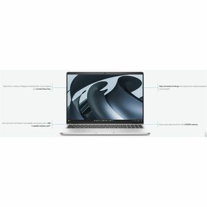 Dell Pro 16 Plus PB16255 40,6 cm (16 Zoll) Notebook - Full HD Plus - 60 Hz - AMD Ryzen 5 PRO 230 - 32 GB - 1 TB SSD - Deut