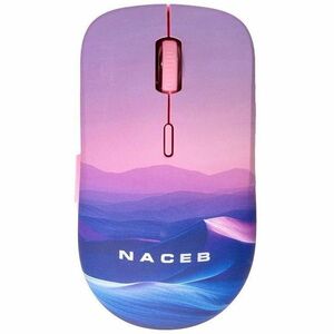 Mouse Naceb - Radiofrecuencia - USB - 3 Botón(es) - Inalámbrico - 2.40GHz - 1600 dpi - Rueda de desplazamiento - 1 x AA Ba