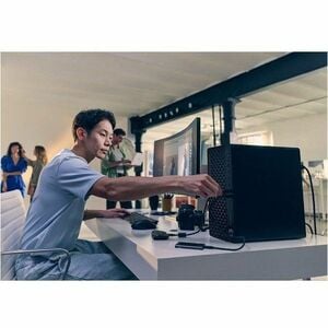 HP EliteDesk 8 G1i Desktop Computer - Intel Core Ultra 7 265 - vPro Technology - 16 GB - 512 GB SSD - Tower - Jack Black -