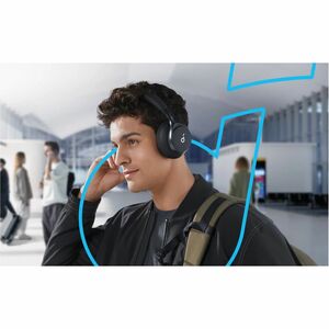 Auriculares soundcore Space One Con cable/Inalámbrico Sobre la cabeza Estéreo - Negro azabache - Binaural - Circumaural - 