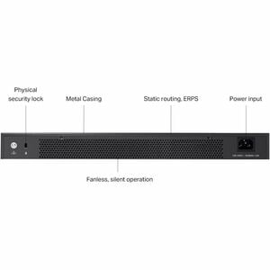 TP-Link Omada SG3452P 48 Ports Manageable Ethernet Switch - Gigabit Ethernet - 10/100/1000Base-T, 1000Base-X - 2 Layer Sup