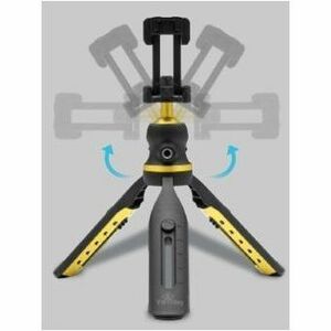 Trípode Yeyian - Plástico ABS, Aluminio - Negro, Oro