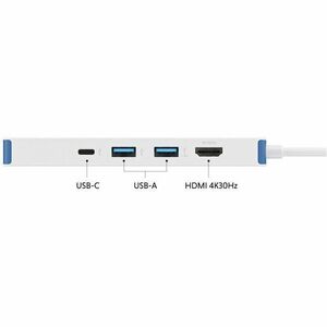 Targus HyperDrive Flex HD4102BKGL USB Type C Docking Station for Monitor, Notebook, Tablet PC, Hard Drive, Keyboard - Char