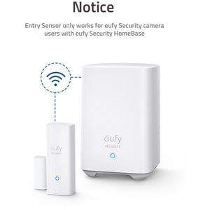 Eufy Door/Window Sensor - Window Mount, Door Mount for Door, Window, Window Frame, Outdoor