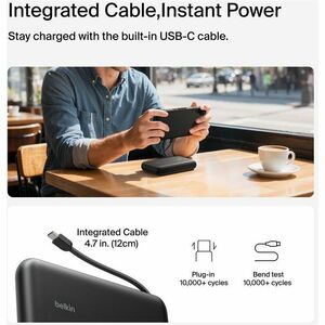 Belkin 20000mAh Power Bank - For Gaming Device - 20000 mAh - 30 W