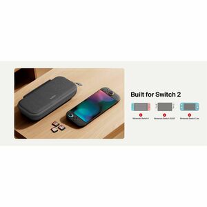 Belkin Charging Case Nintendo Gaming Console - Charcoal - Scratch Resistant, Bump Resistant, Drop Resistant, Abrasion Resi