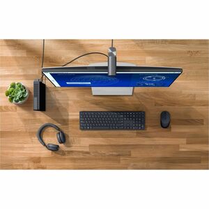 Dell Pro Micro QCM1250 Desktop Computer - Intel Core Ultra 5 235T - 16 GB - 512 GB PCI Express NVMe 4.0 SSD - Micro PC - I