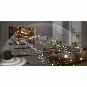 LG S70TY 3.1.1 Bluetooth Sound Bar Speaker - 400 W RMS - Black - Wall Mountable - Dolby Atmos, DTS:X, DTS Digital Surround
